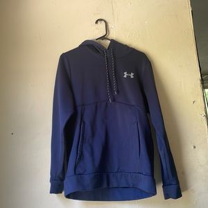Small blue under armour hoodie